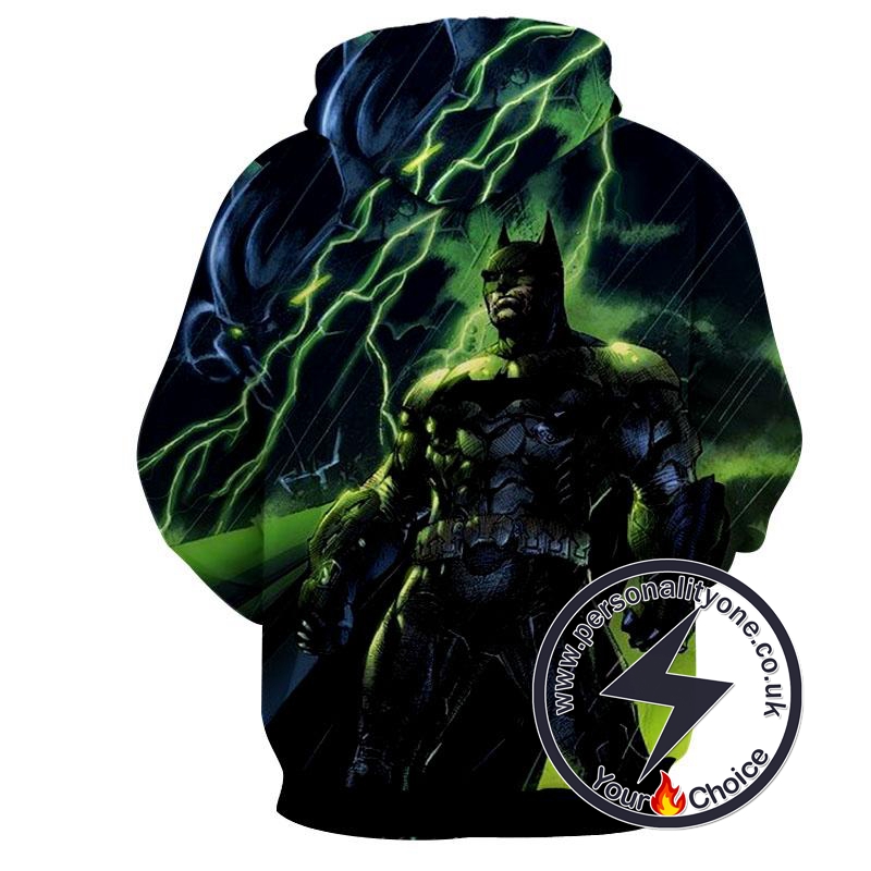 Batman - Green Batman 3D - Hoodies